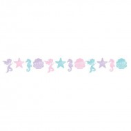 Banner "Mermaid Shine Iridescent" Creative Converting