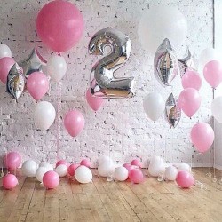  Cute Pinky Birthday Decoration