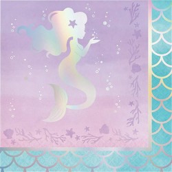 Χαρτοπετσέτες Μεγάλες "Mermaid Shine" (16 τεμάχια)