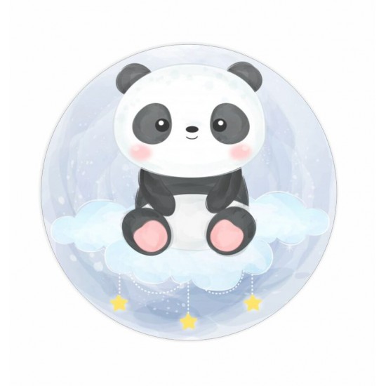 Αυτοκόλλητα αρκουδάκι Panda (6τεμ)