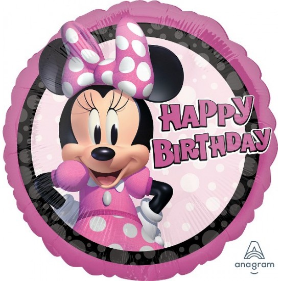 17″ Μπαλόνι Minnie Mouse Forever Birthday