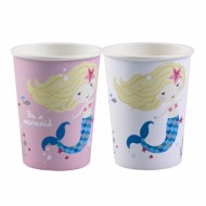 Ποτήρια Be a Mermaid (8 τεμ)