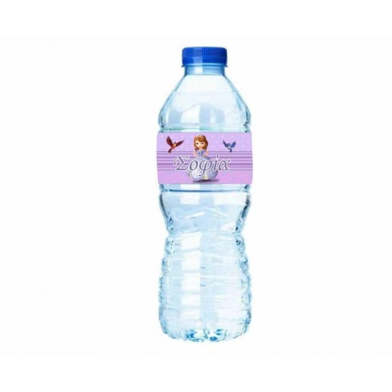  Ετικέτες για μπουκάλια νερού Πριγκίπισσα Σοφία (8 τεμ)