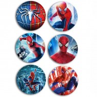 Κονκάρδες Spiderman (6 τεμ)