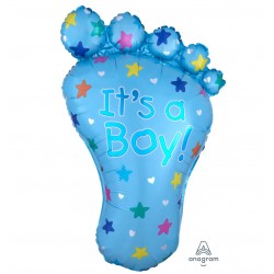Μπαλόνι γέννησης Πατούσα Its a Boy 81 εκ