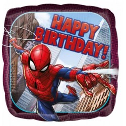 Μπαλόνι Foil Spiderman Happy Birthday