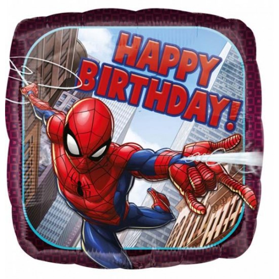 Μπαλόνι Foil Spiderman Happy Birthday Μπαλόνι Foil Spiderman Happy Birthday