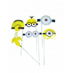 Photobooth Props Minions (6 τεμ)