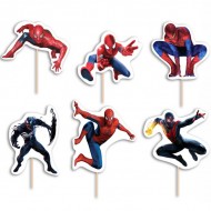 Οδοντογλυφίδες πάρτυ Spiderman (6 τεμ)
