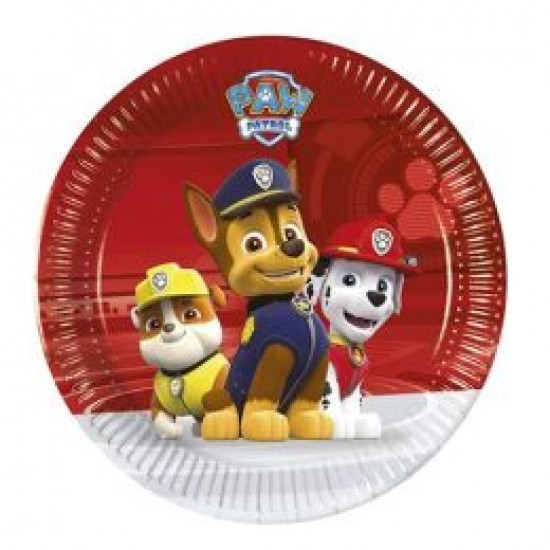 Πιάτα Μικρά Paw Patrol (8 τεμ)