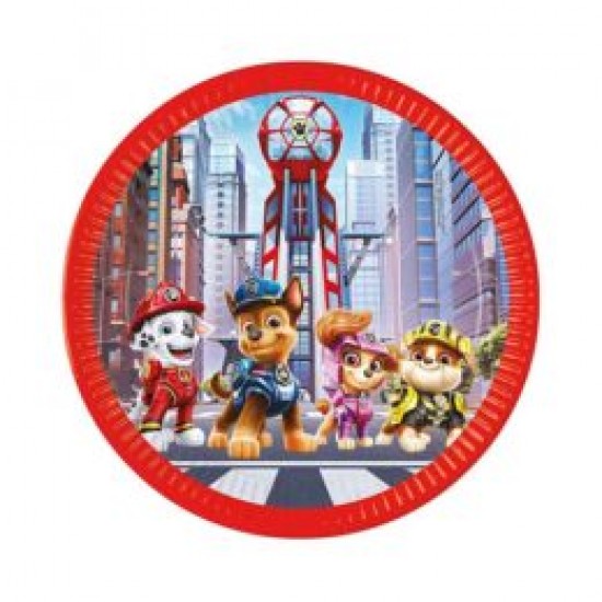 Πιάτα Μεγάλα Paw Patrol: The Movie (8 τεμ) Πιάτα Μεγάλα Paw Patrol: The Movie (8 τεμ)