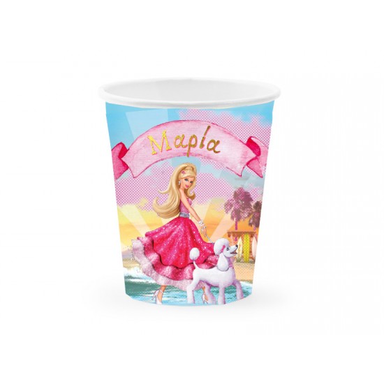 Ποτήρια Barbie μπαλαρίνα (6 τεμ) Ποτήρια Barbie μπαλαρίνα (6 τεμ)