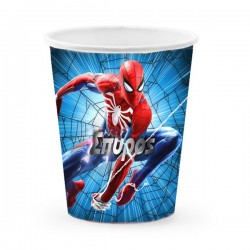 Ποτήρια με όνομα Spiderman (6 τεμ)