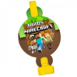  Σφυρίχτρες Blowouts Minecraft (8 τεμ)
