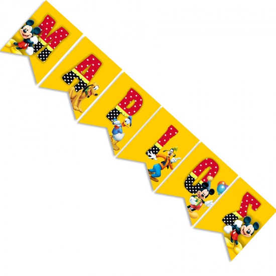 Σημαιάκια με όνομα Mickey Mouse Σημαιάκια με όνομα Mickey Mouse