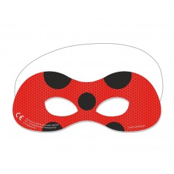 Χάρτινη Μάσκα Miraculous LadyBug (6 τεμ)