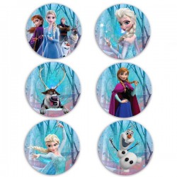 Κονκάρδες Frozen (6 τεμ)