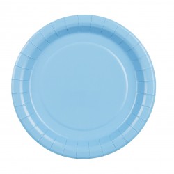 Χάρτινα Πιάτα γλυκού – Γαλάζια (6 τεμ)