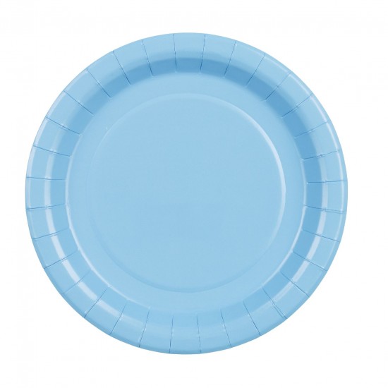 Χάρτινα Πιάτα γλυκού – Γαλάζια (6 τεμ)