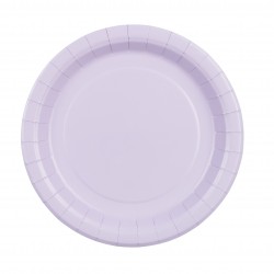 Χάρτινα Πιάτα γλυκού – Λιλά (6 τεμ)