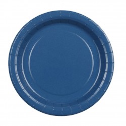 Χάρτινα Πιάτα γλυκού – Μπλε (6 τεμ)