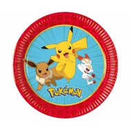 Χάρτινα πιάτα γλυκού – Pokemon (8 τεμ)