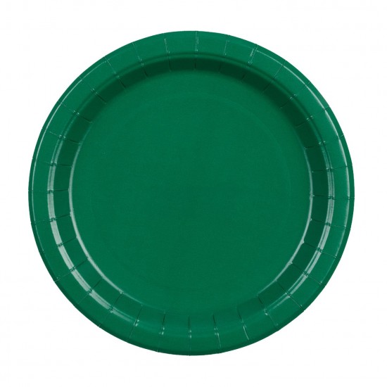 Χάρτινα Πιάτα γλυκού – Πράσινο (6 τεμ)