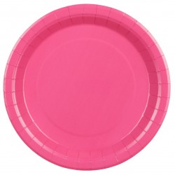 Χάρτινα Πιάτα φαγητού – Φούξια (6 τεμ)
