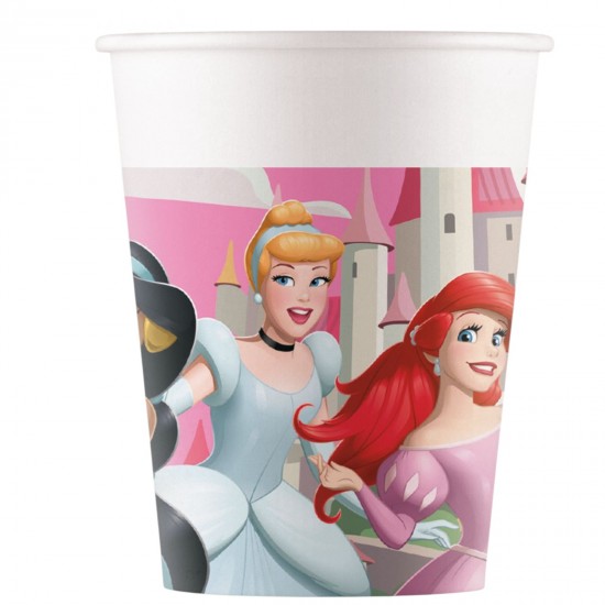 Χάρτινα Ποτήρια – Disney Πριγκίπισσες (8 τεμ)