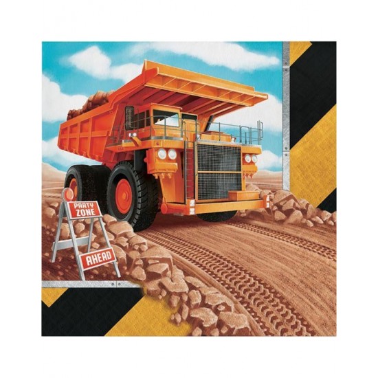Χαρτοπετσέτες Μεγάλες "Big Dig Construction" Creative Converting