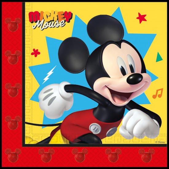 Χαρτοπετσέτες – Mickey Jump Into Fun (20 τεμ)