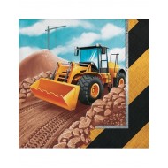 Χαρτοπετσέτες Μικρές "Big Dig Construction" 12.5cm x 12.5cm Creative Converting (16 τεμάχια)