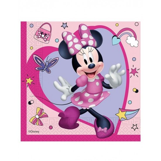 Χαρτοπετσέτες Μεγάλες Minnie Mouse (20 τεμ) Χαρτοπετσέτες Μεγάλες Minnie Mouse (20 τεμ)