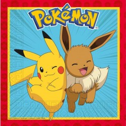 Χαρτοπετσέτες Pokemon (20 τεμ)