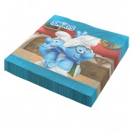 Χαρτοπετσέτες – Στρουμφάκια (20 τεμ)