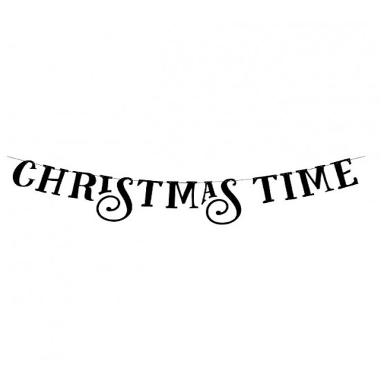 Banner Διακοσμητικό “Christmas Time” Banner Διακοσμητικό “Christmas Time”