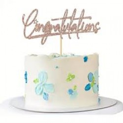 Topper Τούρτας Congratulations