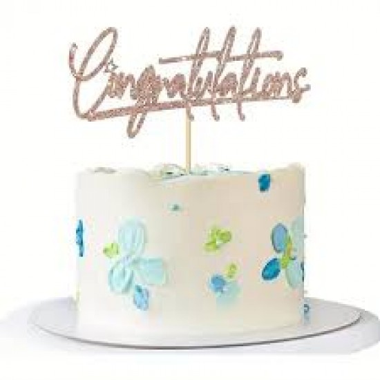 Topper Τούρτας Congratulations