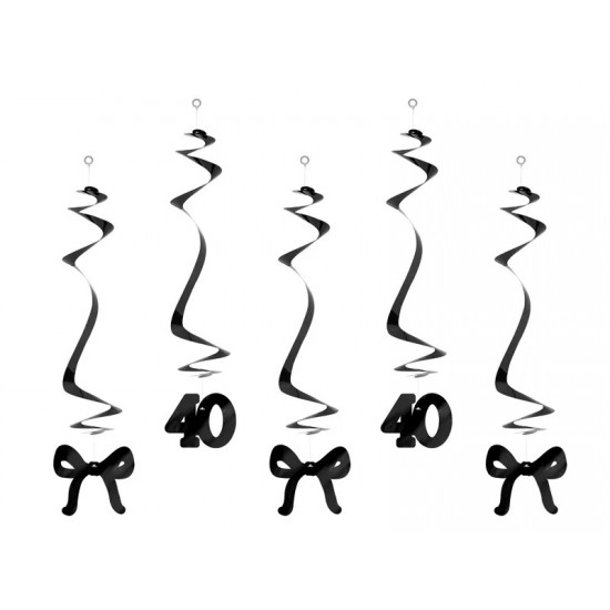 Swirl Διακοσμητικά Οροφής 40th Birthday Swirl Διακοσμητικά Οροφής 40th Birthday
