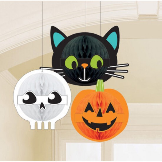 Διακοσμητικές Κυψέλες Halloween Friends (3 τεμ) Διακοσμητικές Κυψέλες Halloween Friends (3 τεμ)