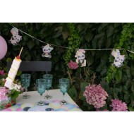 Γιρλάντα Διακοσμητική Αρκουδάκι Panda 500cm