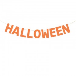 Γιρλάντα Διακοσμητική Halloween πορτοκαλί 2,5m