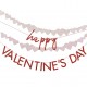 Γιρλάντα Διακοσμητική “Happy Valentine’s Day” με καρδιές Γιρλάντα Διακοσμητική “Happy Valentine’s Day” με καρδιές