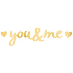 Γιρλάντα Διακοσμητική You and Me