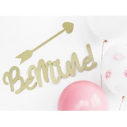 Banner Be Mine με γκλίτερ