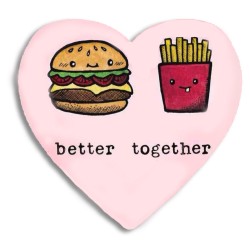 Διακοσμητικό Μαγνητάκι Better Together “Burger & Potato”