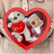 Δώρο για Ερωτευμένους – Σετ κούπα και αρκουδάκι