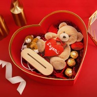 Δώρο για Ζευγάρι με Φωτιστικό Led – Αρκουδάκι Αγάπης