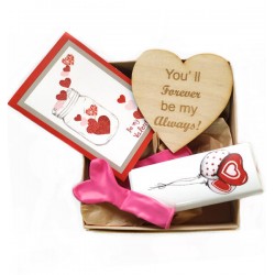 Δώρακια Βαλεντίνου σε κουτί “Forever my Always”