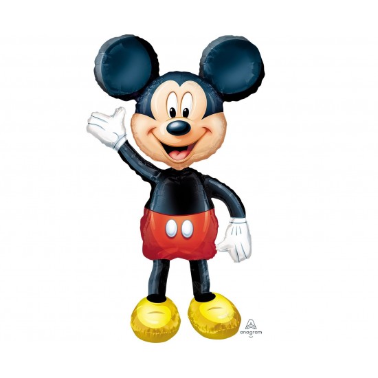 Μπαλόνι Foil Airwalker Mickey Mouse / 96 x 132 cm Μπαλόνι Foil Airwalker Mickey Mouse / 96 x 132 cm